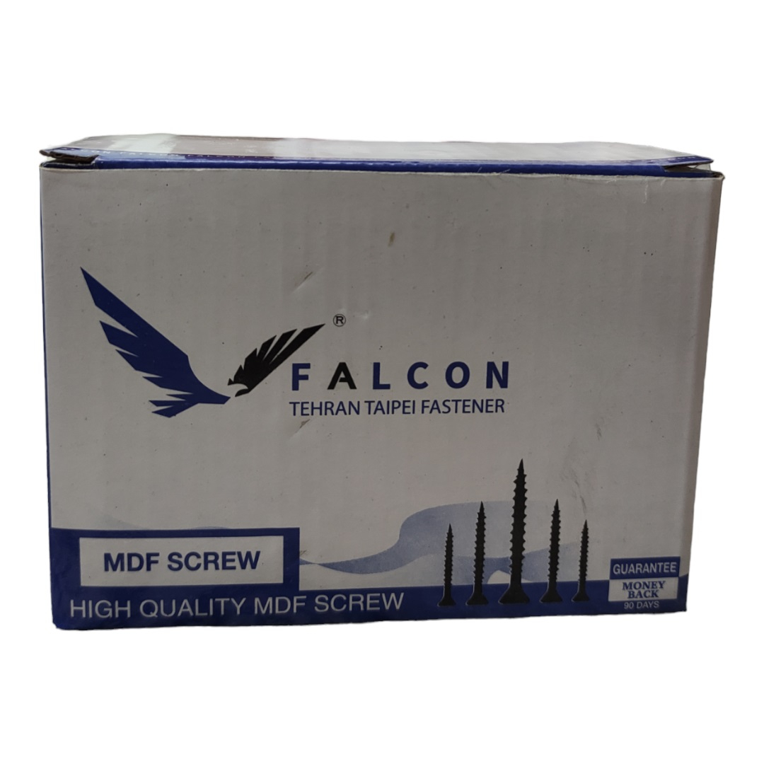 پیچ ام دی اف چهارسو فالکون مدل 40-4 MDF بسته 500 عددی