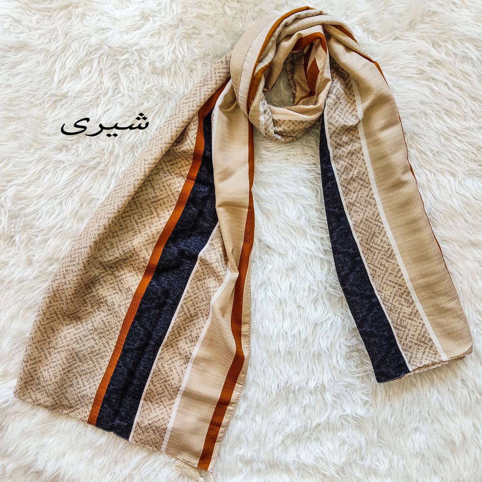 شال زنانه مدل اسپورتی کد 34521 -  - 8