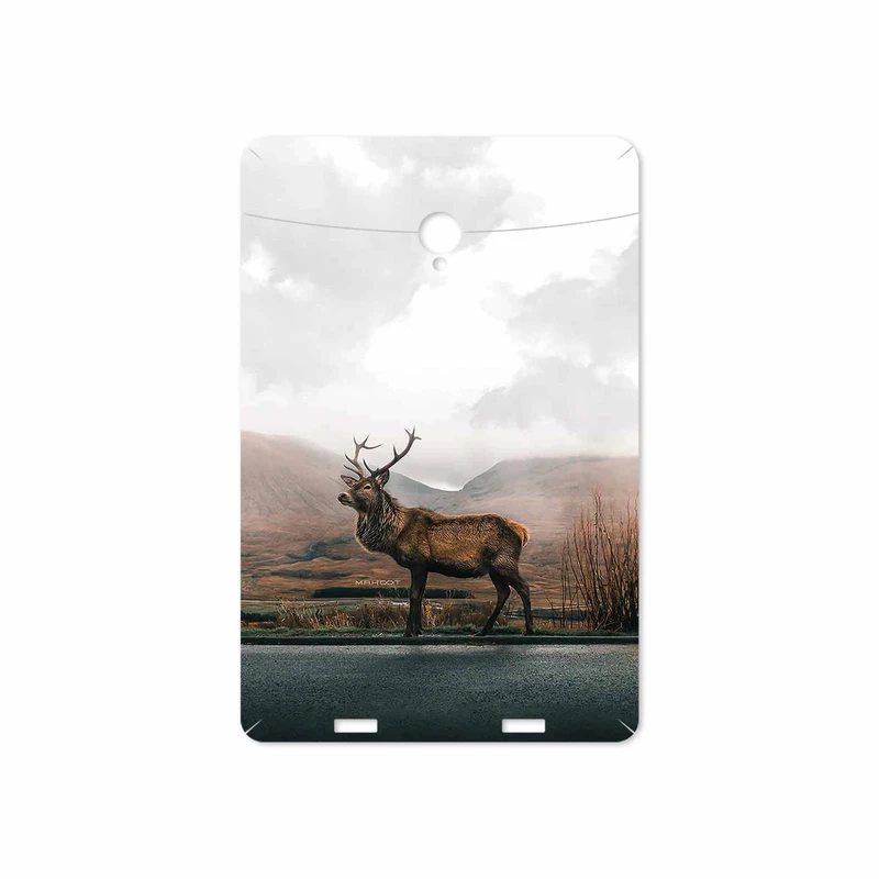 برچسب پوششی ماهوت مدل Horned Deer مناسب برای تبلت وریکو Unipad