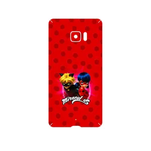 MAHOOT Ladybug and Cat Noir Cover Sticker for HTC U Ultra