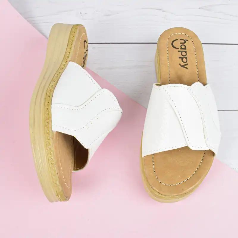 دمپایی زنانه مدل  والمو Happy کد WH.2970