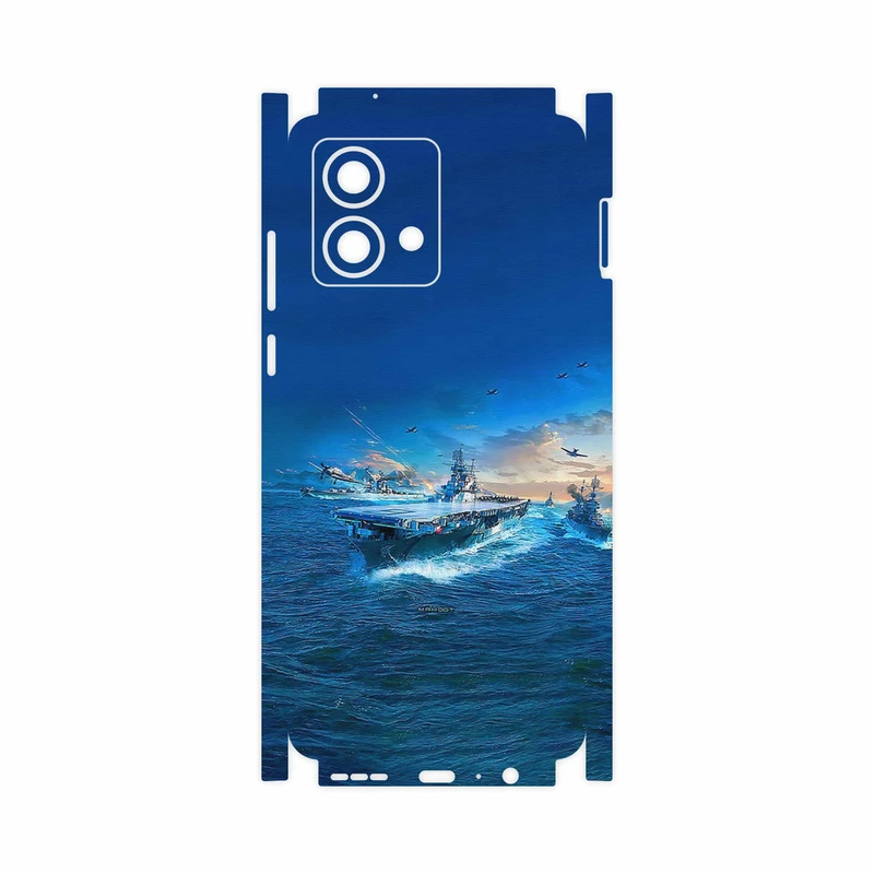 برچسب پوششی ماهوت مدل Warship-FullSkin مناسب برای گوشی موبایل موتورولا Moto G84