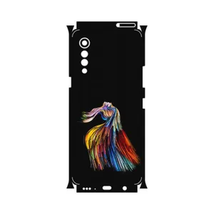 MAHOOT Rainbow Hair Digital Art-FullSkin Cover Sticker for LG Velvet 5G