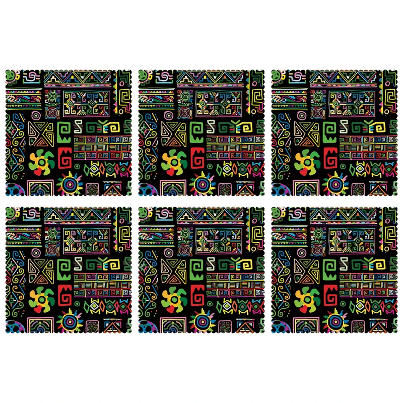 زیربشقابی مدل U1-42553 بسته 6 عددی