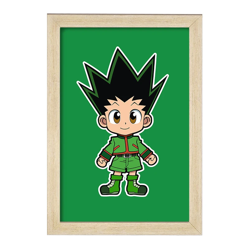 تابلو خندالو مدل گون انیمه هانتر ایکس هانتر Hunter × Hunter  کد 10744