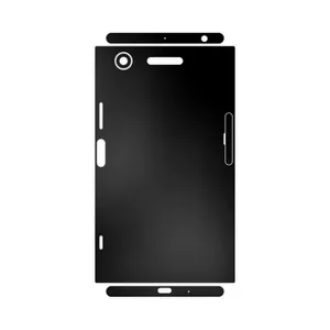 MAHOOT Black-Matte-FullSkin Cover Sticker for Sony Xperia XZ1