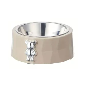 ظرف آب و غذا سگ و گربه مدل دوتکه BEAR-B