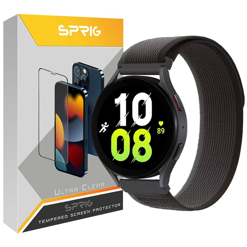 بند اسپریگ مدل Trail Loop مناسب برای ساعت هوشمند سامسونگ Galaxy Watch 4 40mm / Watch 5 40mm