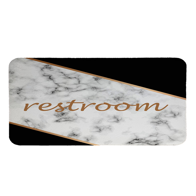  پادری طرح Restroom کد 8665 سایز 110×60 سانتی متر