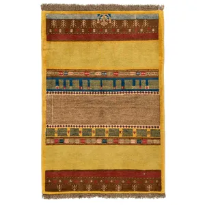 گبه دستباف یک و نیم متری شرکت سهامی فرش ایران کد 415511
