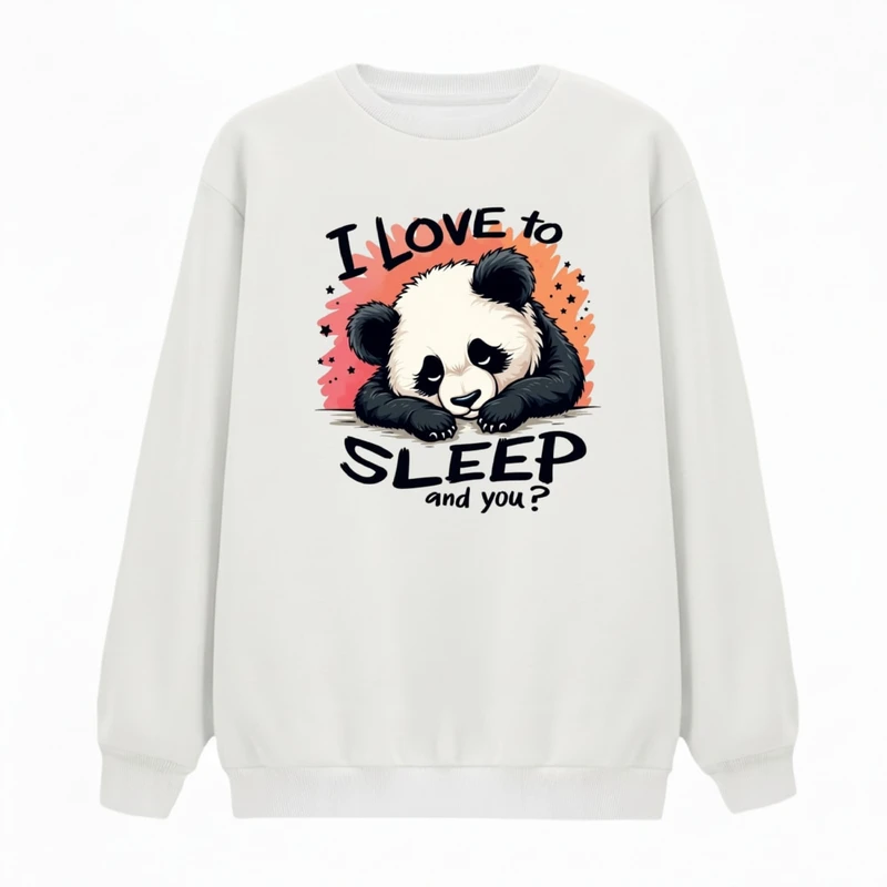 سویشرت زنانه مدل پاندا خوابالو کد v3 