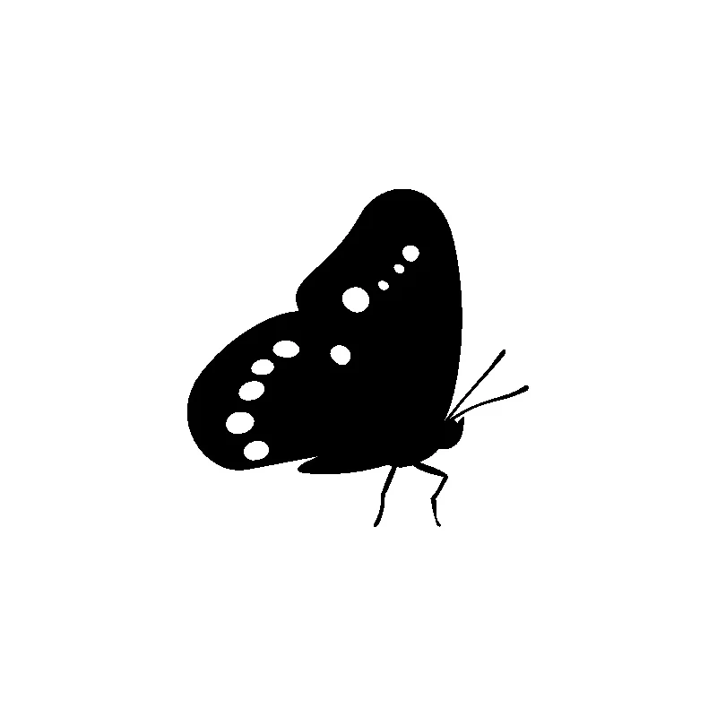 برچسب خودرو طرح پروانه کد k4000