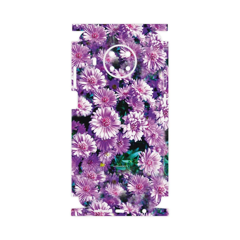 برچسب پوششی ماهوت مدل Purple_Flower-FullSkin مناسب برای گوشی موبایل نوکیا X20
