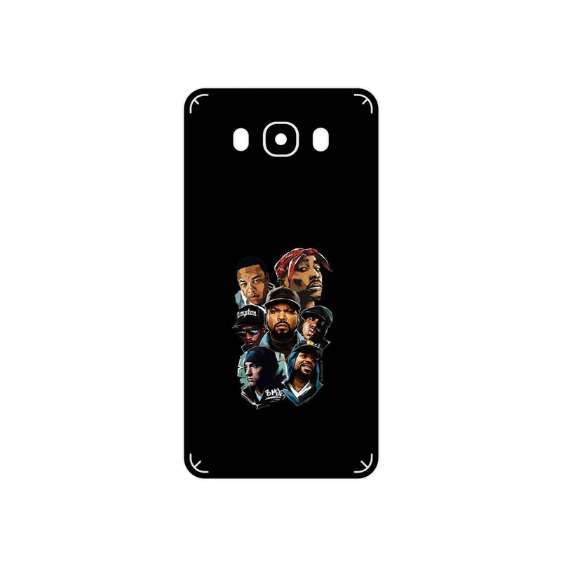 برچسب پوششی ماهوت مدل Great Rappers Digital Art مناسب برای گوشی موبایل سامسونگ Galaxy J7 2016