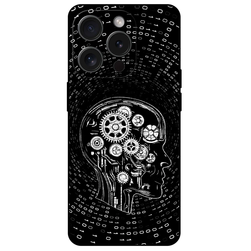 کاور مگافون طرح ربات انسانی مدل 7428 مناسب برای گوشی موبایل اپل iPhone 15 Pro