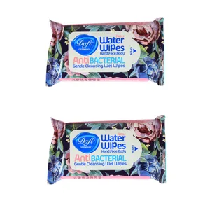 دستمال مرطوب دافی مدل Anti bacterial  مجموعه 2 عددی