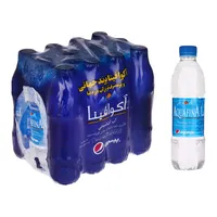 آب معدنی آکوافینا - 500 میلی لیتر بسته 12 عددی