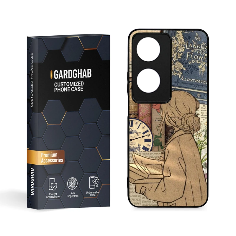 کاور گارد قاب مدل دخترانه مناسب برای گوشی موبایل آنر X7B