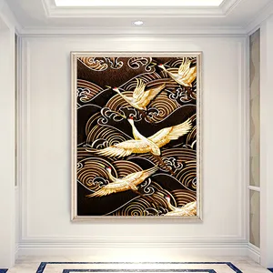 پوستر دیواری سه بعدی مدل نقاشی پرنده کوه DVRF1362