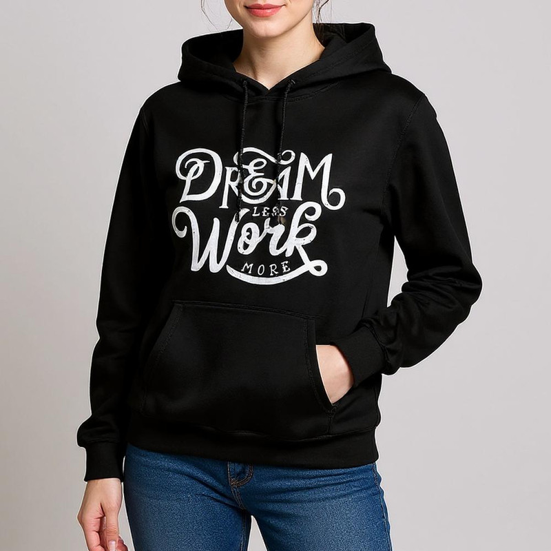 هودی زنانه طرح دریم کد WB161