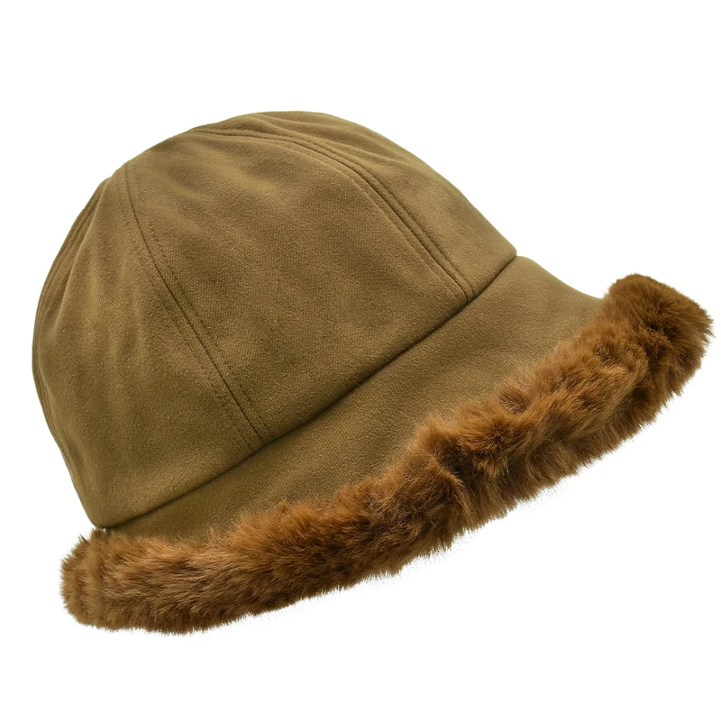 کلاه باکت مدل داخل خز