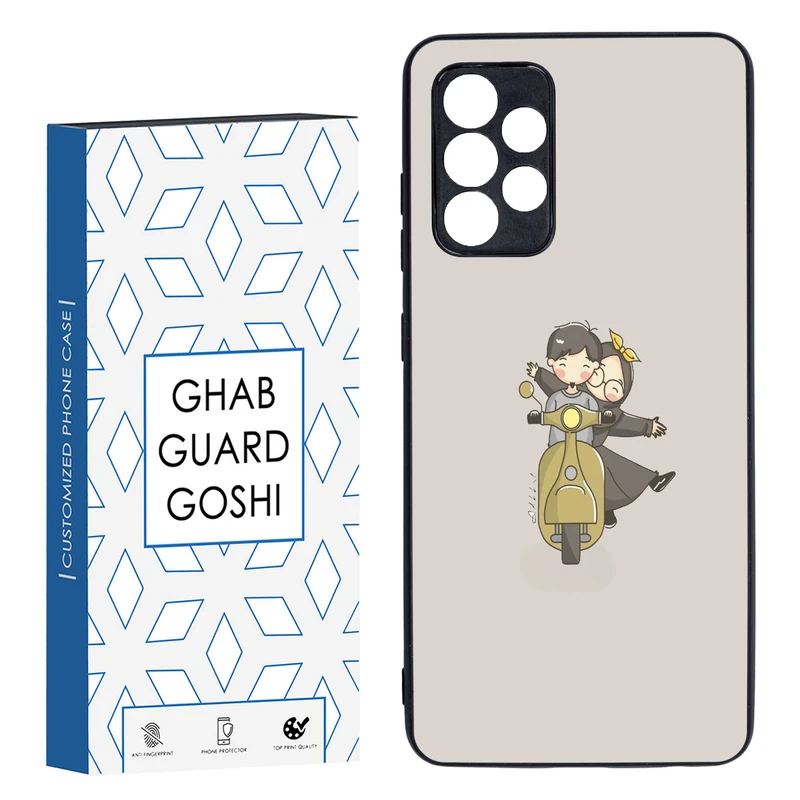 کاور قاب گارد گوشی طرح عاشقانه کد TPU-117 مناسب برای گوشی موبایل سامسونگ Galaxy A52