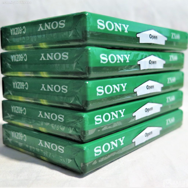 نوار کاست سونی مدل ZX 60 مجموعه 4 عددی