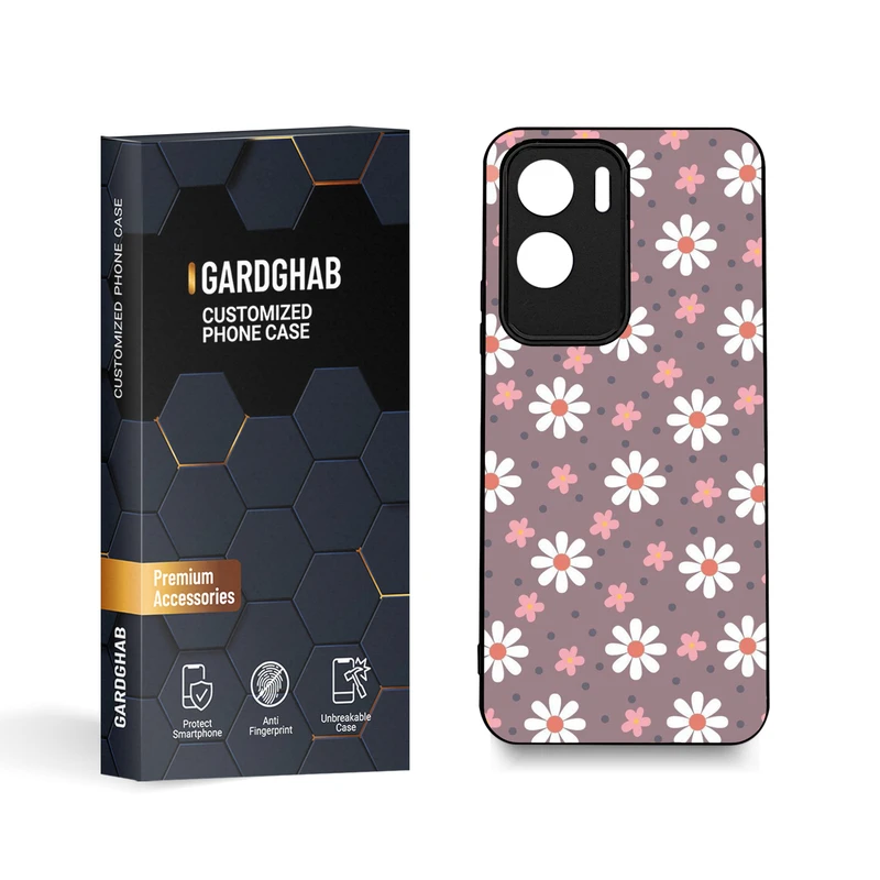 کاور گارد قاب مدل گل مناسب برای گوشی موبایل آنر X50i \ 90 Lite 5G