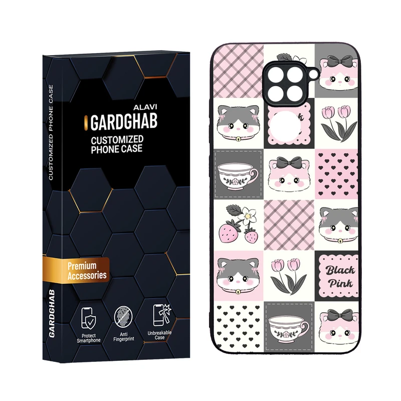 کاور گارد قاب مدل دورژله ای دخترانه مناسب برای گوشی موبایل شیائومی Redmi Note 9