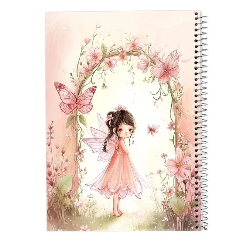 دفتر شطرنجی 50 برگ مدوپد طرح دخترانه کد DF15729