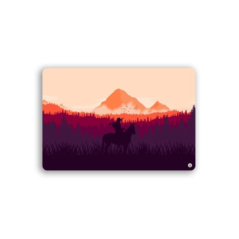 ماوس پد گیمینگ شادیت مدل red dead کد678 سایز37*24سانتی متر