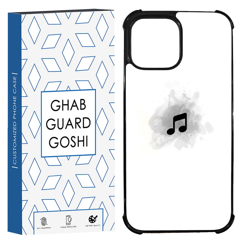 کاور قاب گارد گوشی طرح موزیک کد TPU-267 مناسب برای گوشی موبایل اپل Iphone 13 / 14