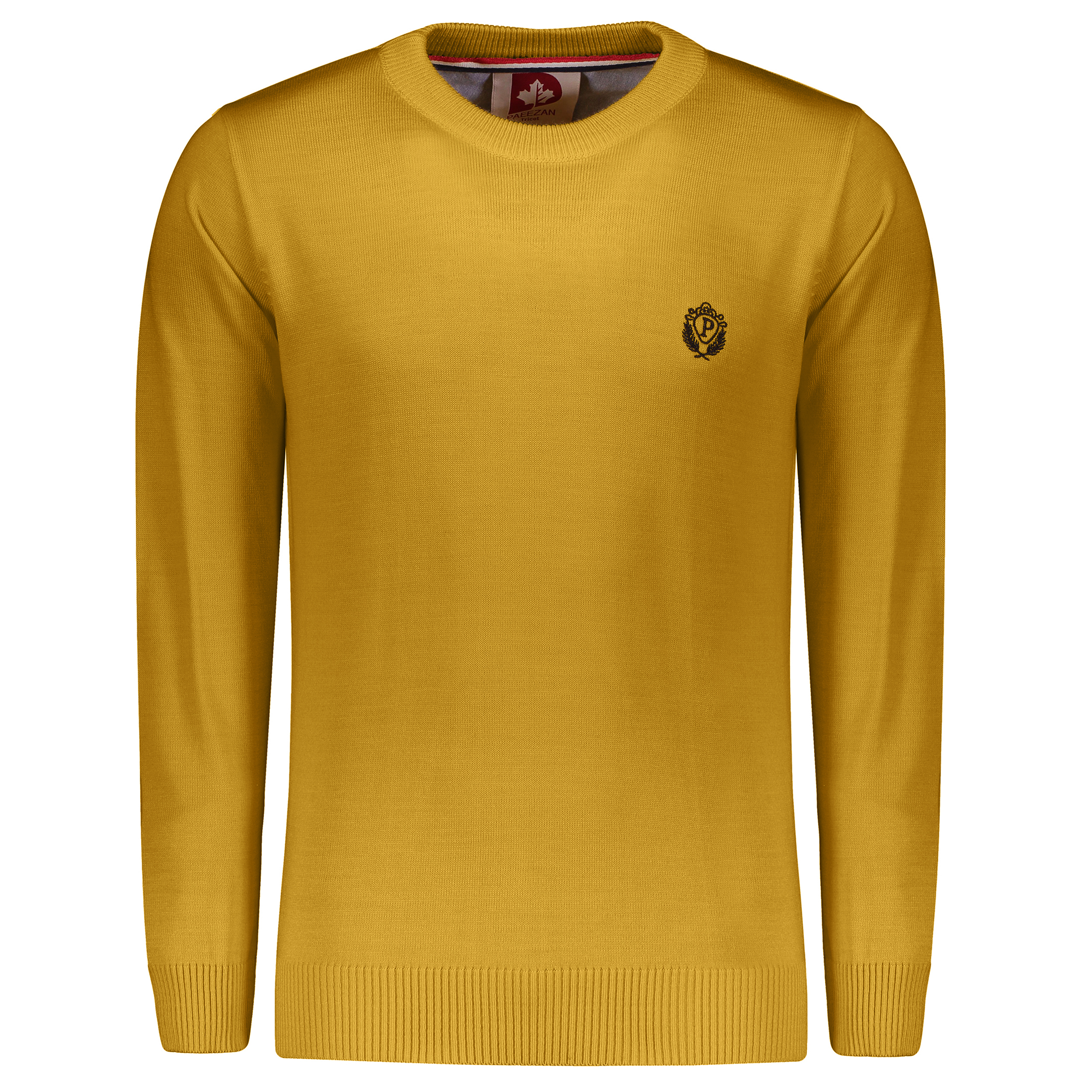 پلیور مردانه پاییزان مدل PR700 رنگ خردلی