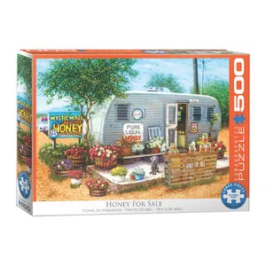 پازل 500 تکه یوروگرافیکس پازلز مدل Honey for Sale كد 5364-6500
