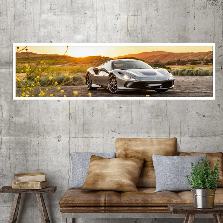 تابلو بکلیت طرح اتومبیل ماشین فراری مدل W-7850