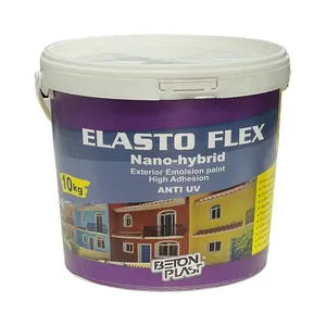 رنگ بتن نانو بتن پلاست مدل CCL-400W وزن 10 کیلوگرم