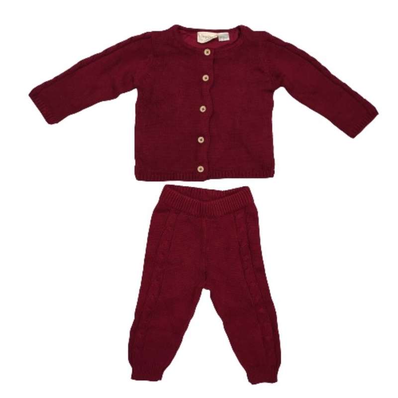 ست ژاکت و شلوار نوزادی لوپیلو مدل 1106-1054