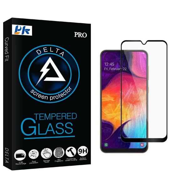 محافظ صفحه نمایش مات پی کی مدل Delta Glass مناسب برای گوشی موبایل سامسونگ Galaxy A10