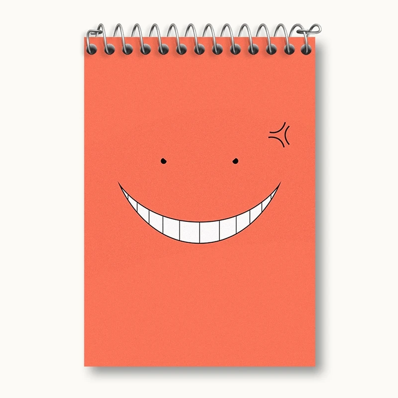 دفتر یادداشت 50 برگ خندالو مدل کورو سنسی انیمه کلاس آدمکشی کد 32047