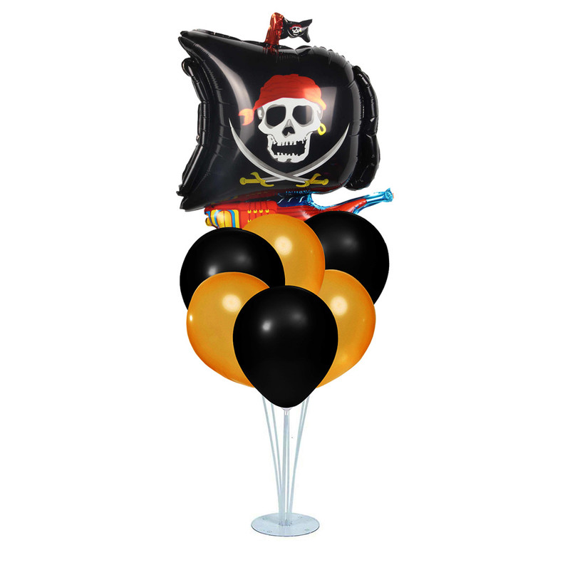 استند بادکنک سورتک مدل دزدان دریایی به همراه بادکنک مجموعه 8 عددی