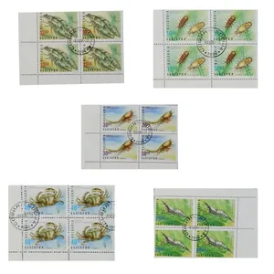 تمبر یادگاری مدل حیوانات دریایی مجموعه 20 عددی