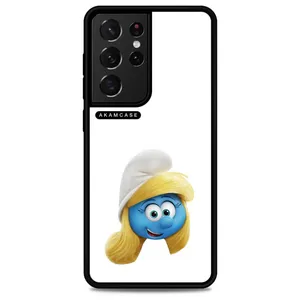 AKAM AMC-WSGS21U-SMURFS-11 Cover For Samsung Galaxy S21 Ultra