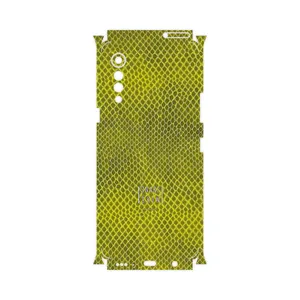 MAHOOT Yellow Snake Skin-FullSkin Cover Sticker for LG Velvet 5G