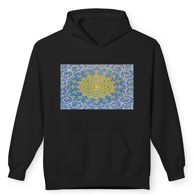 هودی مردانه پاد آفرین مدل فرش و گلیم و کاشی کد 1132