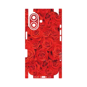 MAHOOT Red_Flower-FullSkin Cover Sticker for Apple iPhone 16