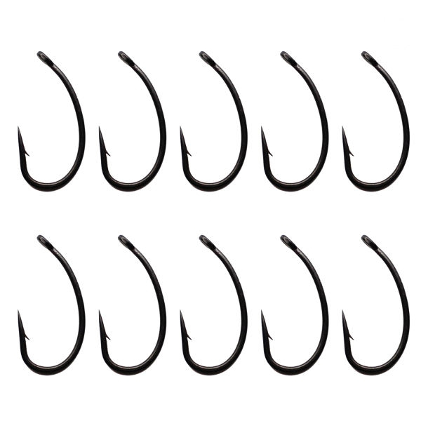 قلاب ماهیگیری کایدا مدل CURVED SHANK سایز 4 بسته 10 عددی