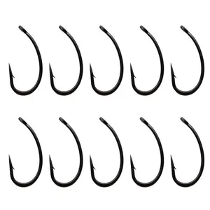 قلاب ماهیگیری کایدا مدل CURVED SHANK سایز 4 بسته 10 عددی