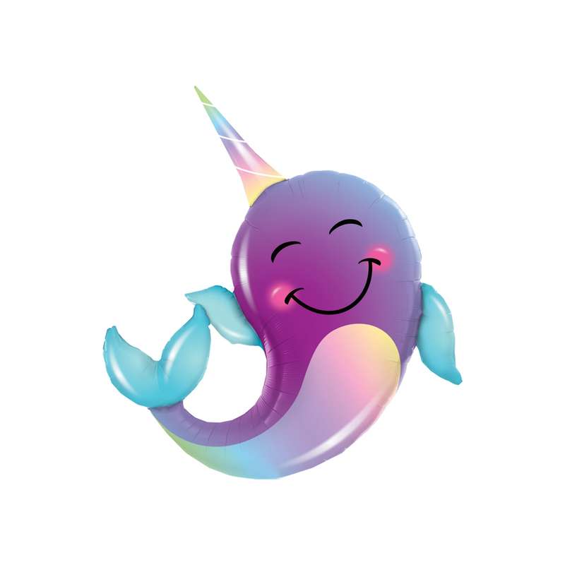 بادکنک فویلی سورتک طرح دلفین