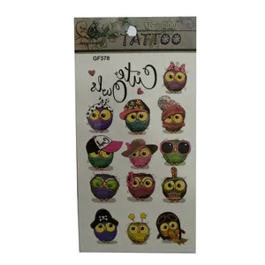 تتو موقت طرح جغد کد 835