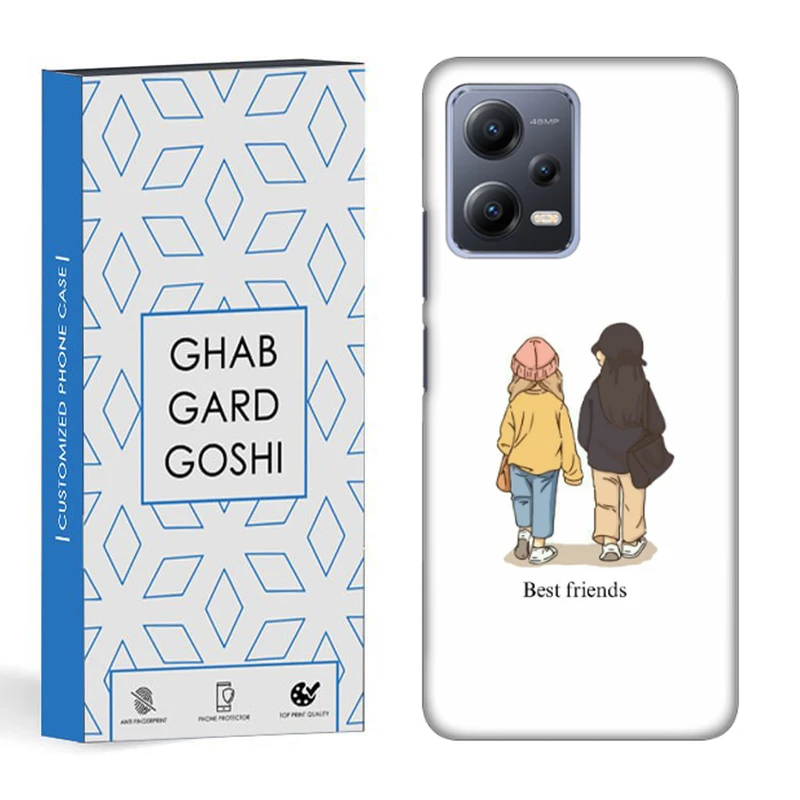 کاور قاب گارد گوشی طرح دخترانه کد DIMO-020 مناسب برای گوشی موبایل شیائومی redmi note 12 5g / poco x5 5g